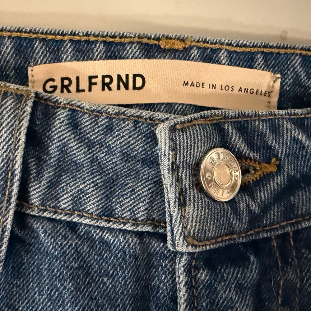 GRLFRND The Melanie High Rise Boot Cut in Lovers Lane (EUC) - Picture 7 of 16